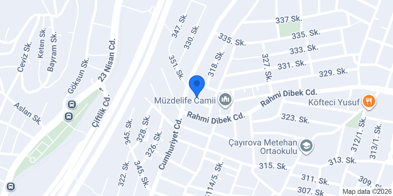 Bacıkoğlu Metal - Hurda Kocaeli konumu
