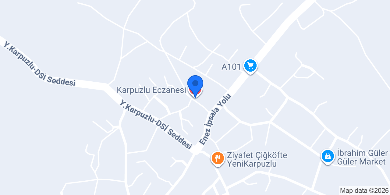Karpuzlu Eczanesi konumu
