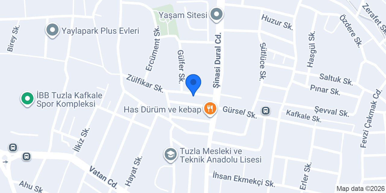 Kuaför Can konumu