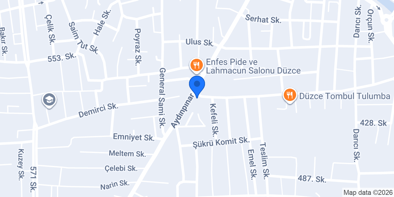 Komit Taksi konumu