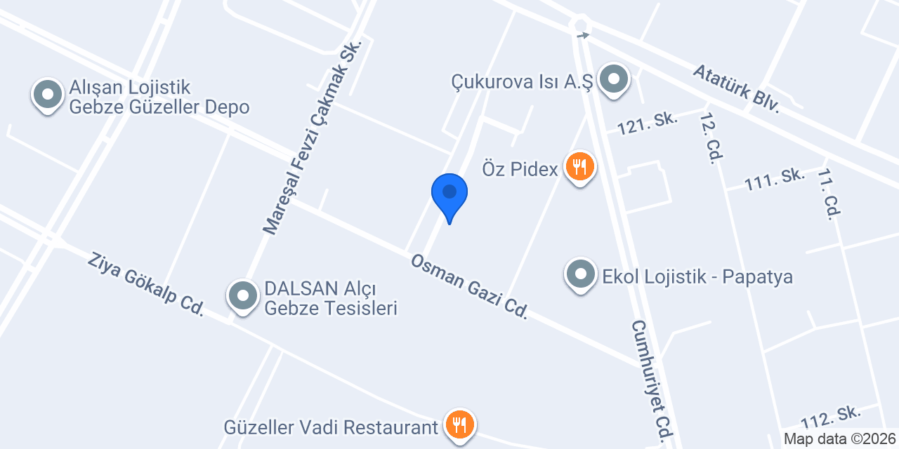 Kapsan Grup konumu