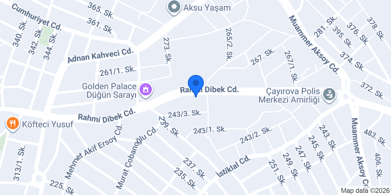 ATALAY ETİKET BARKOD konumu