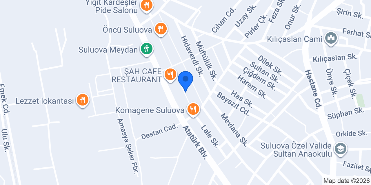 Saatçi Paşa konumu