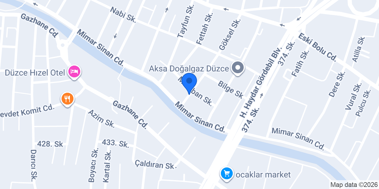 Acar Ticaret / Acarhan İnşaat konumu
