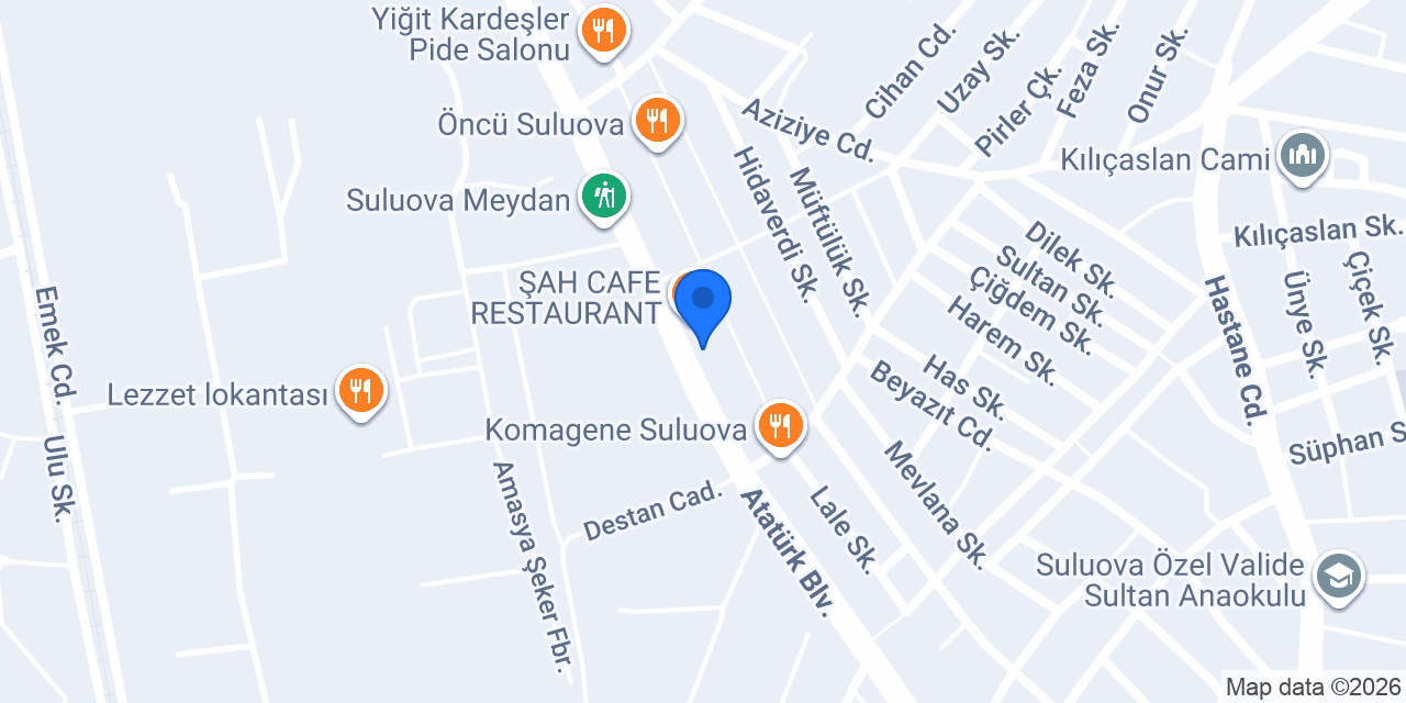 İnan İnşaat konumu