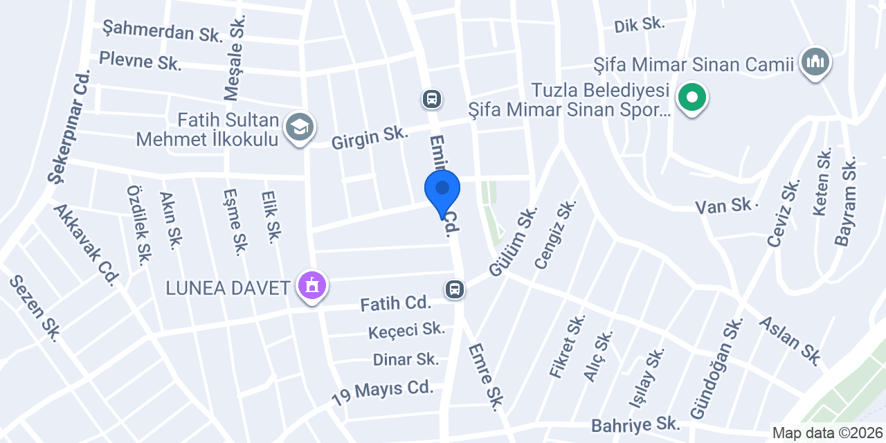 Demiroğulları Mobilya konumu