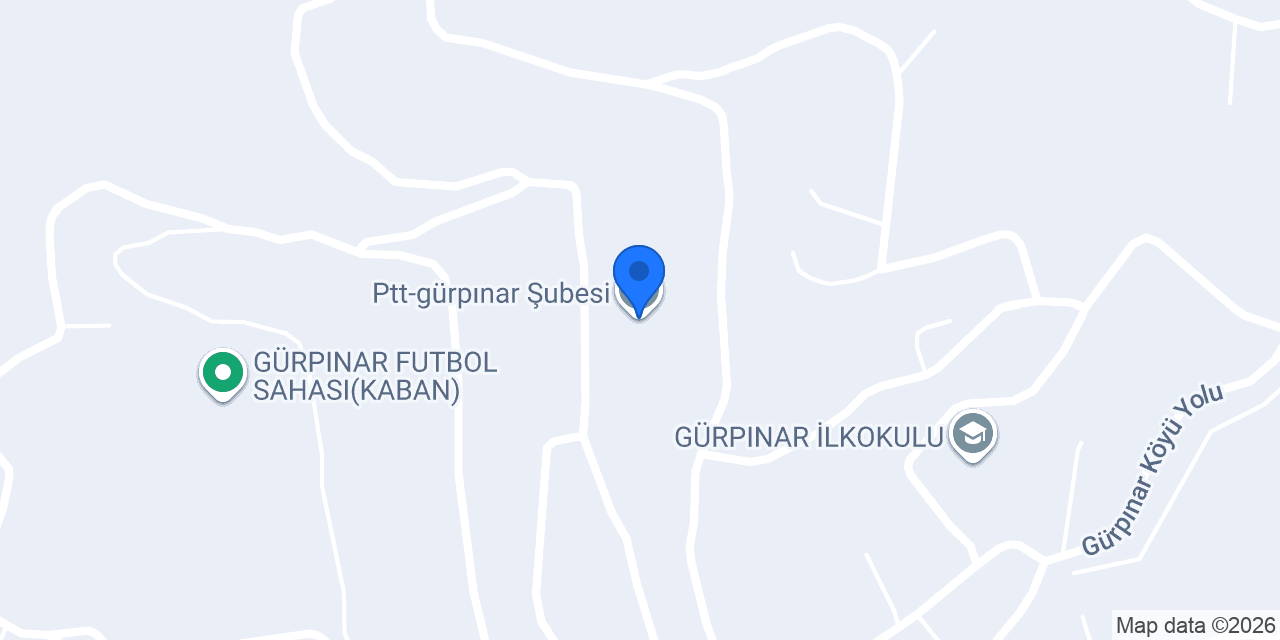 Ptt-gürpınar Şubesi konumu