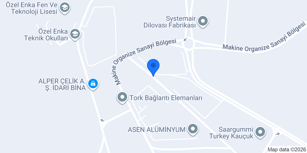 Nikel Paslanmaz Çelik Dilovası konumu