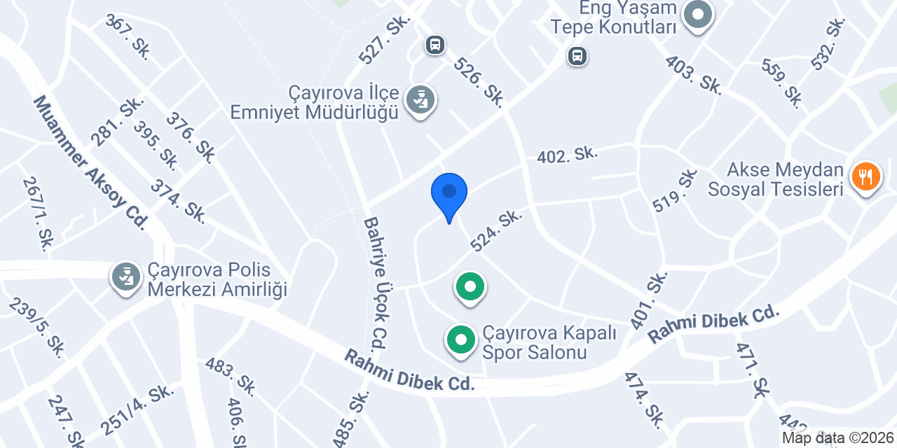 Ahbap İnşaat konumu