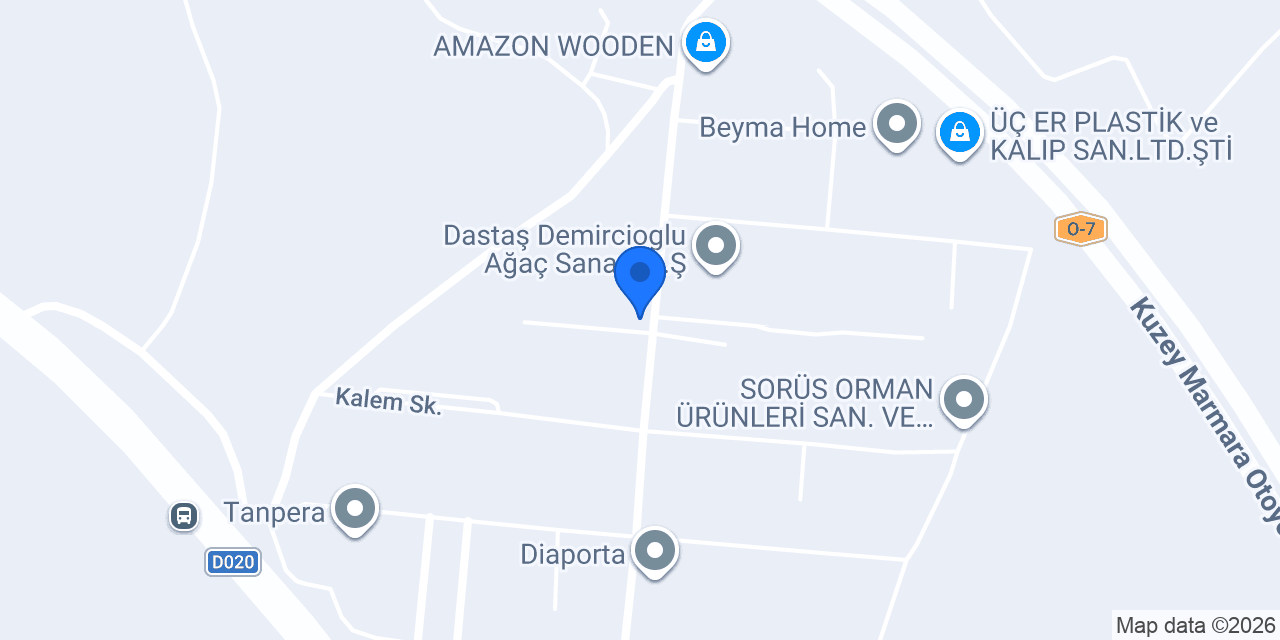 Alunoval Yapı konumu