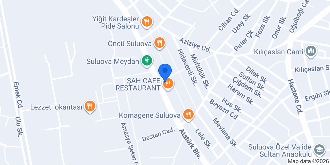 Diş Hekimi M.Sefa BİÇER konumu