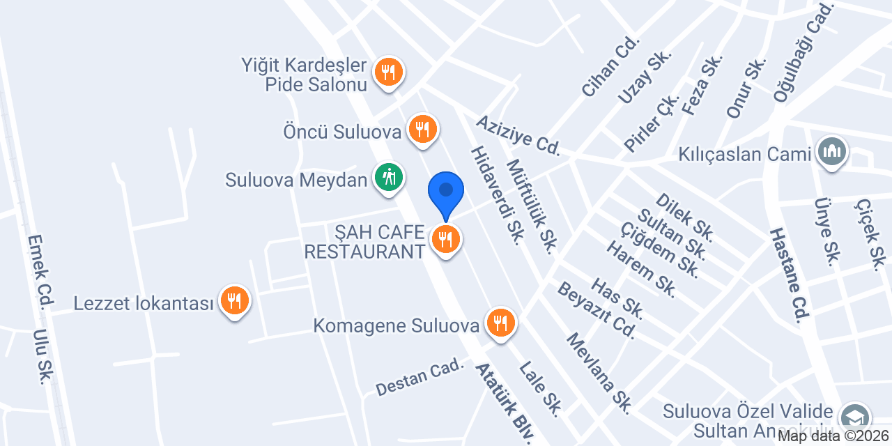 Okçusaray Mobilya konumu
