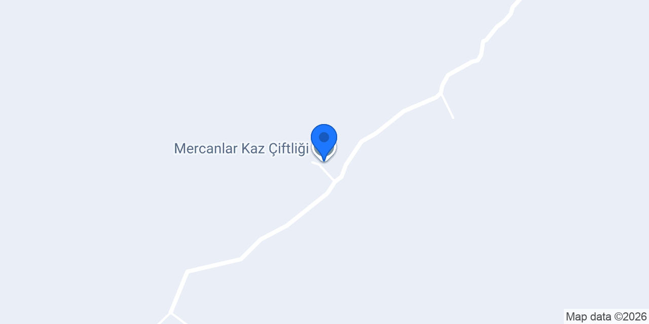 Mercanlar Kaz Çiftliği konumu