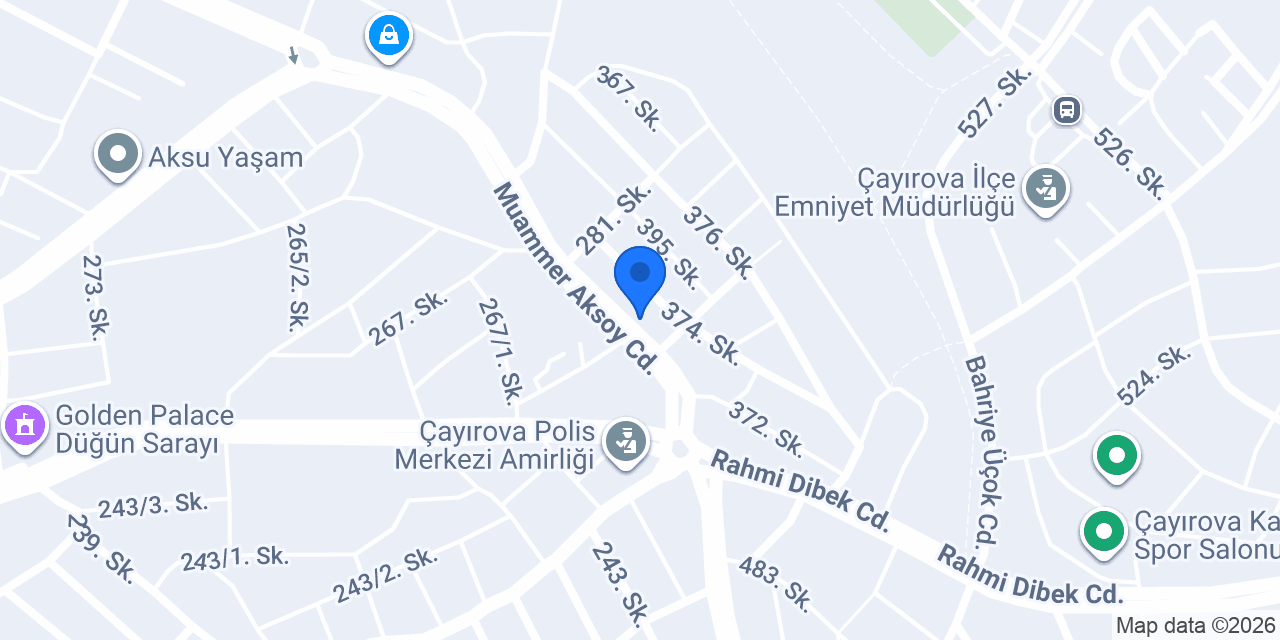 Turuncu Dekor konumu