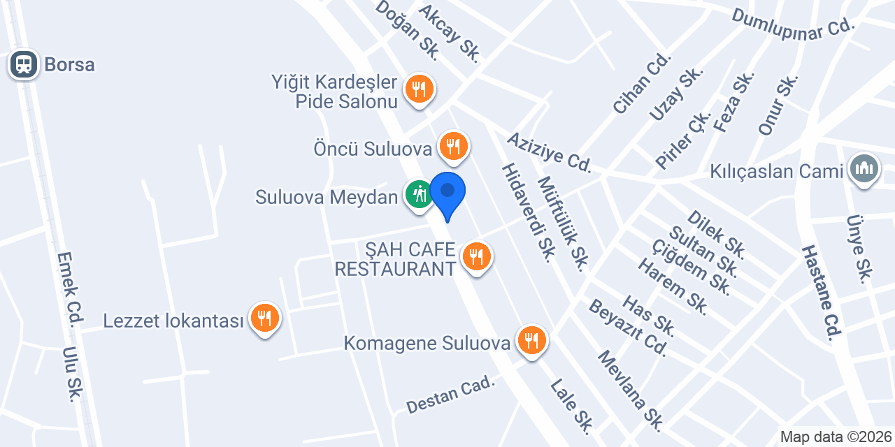 Akdağ Baharat konumu