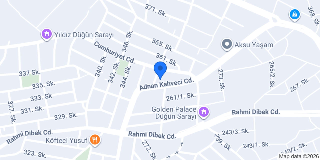 SİMETRİ MOBİLYA MUTFAK DOLABI konumu