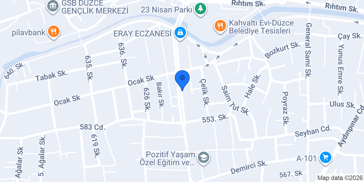 Çorbacı Serkan düzce konumu