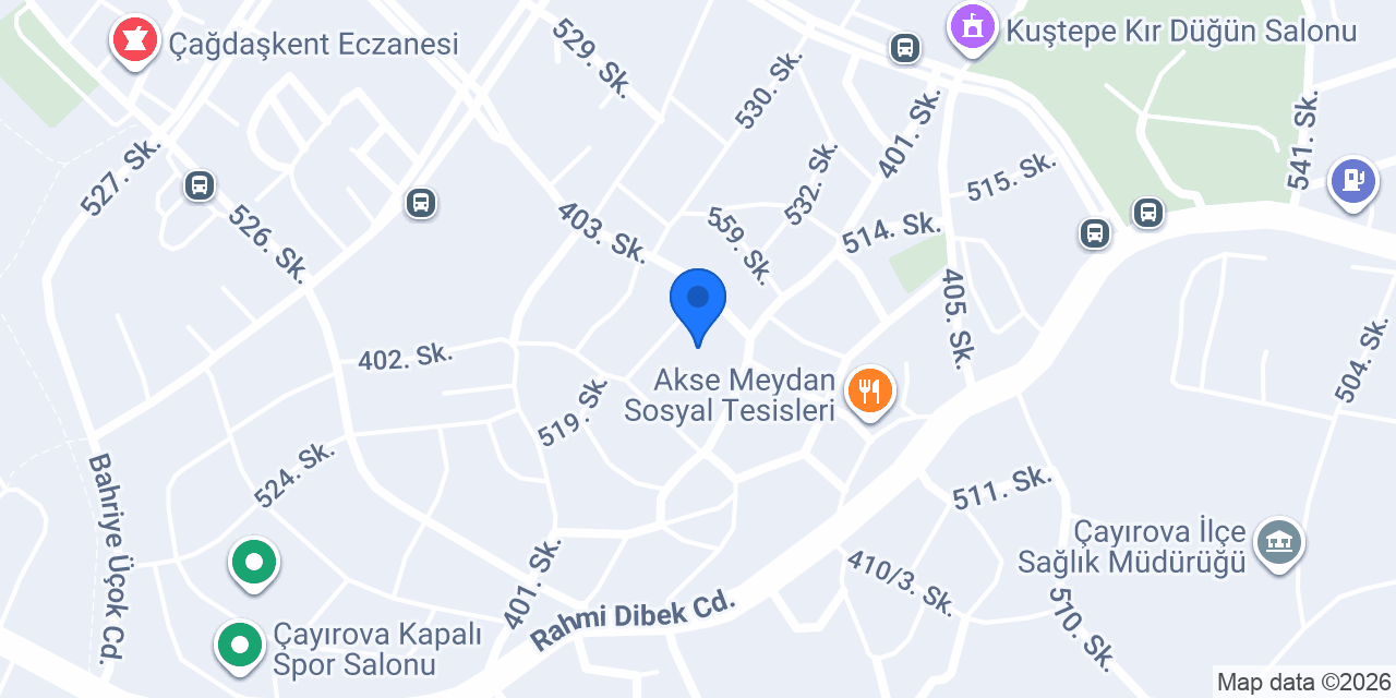 Reysaş Lojistik Ortaokulu konumu