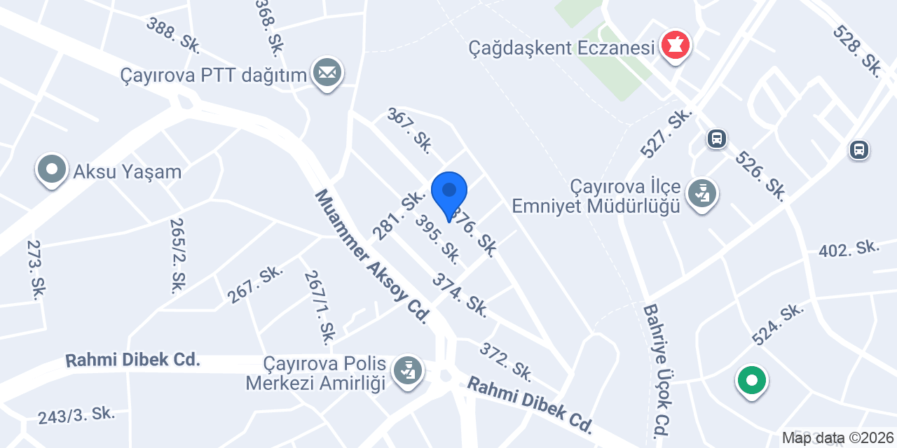 Dekoproud Yapı Dekorasyon & Akustik Panel üretim konumu