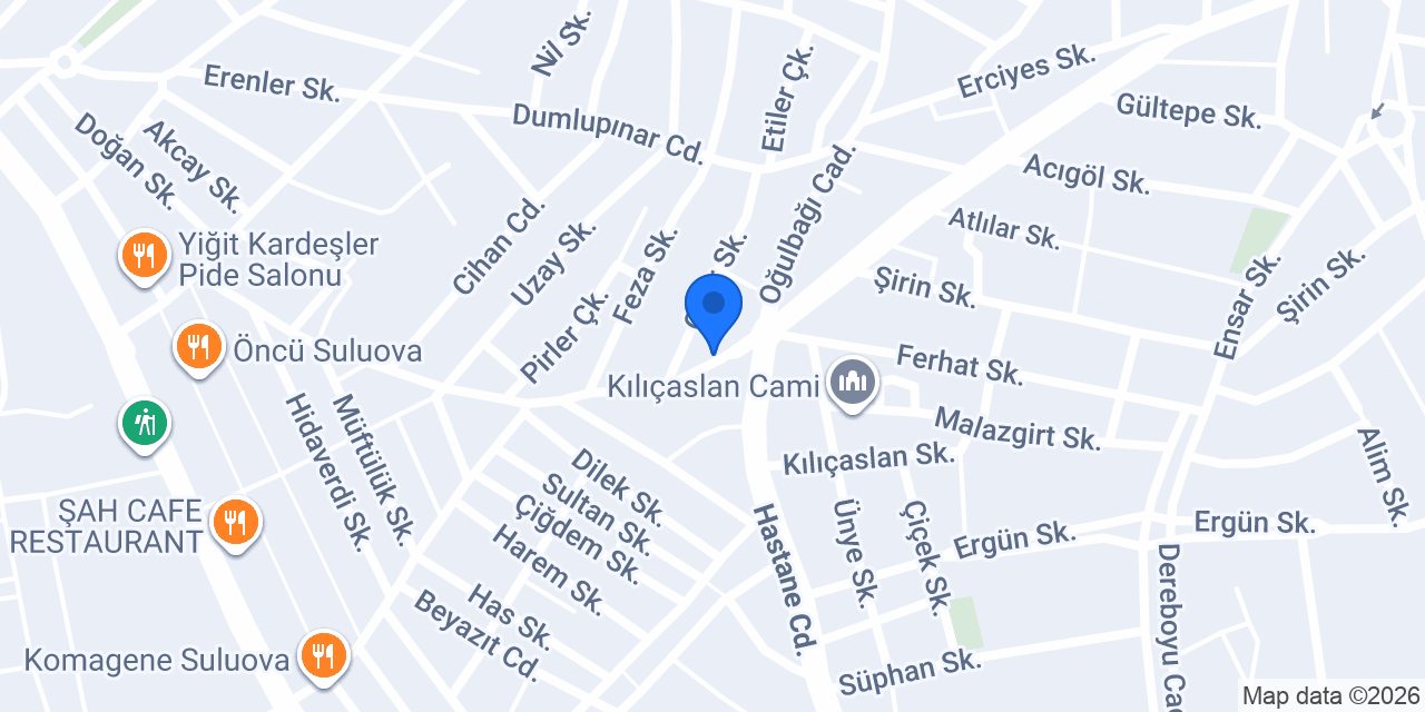 Özgüven Elektrik konumu