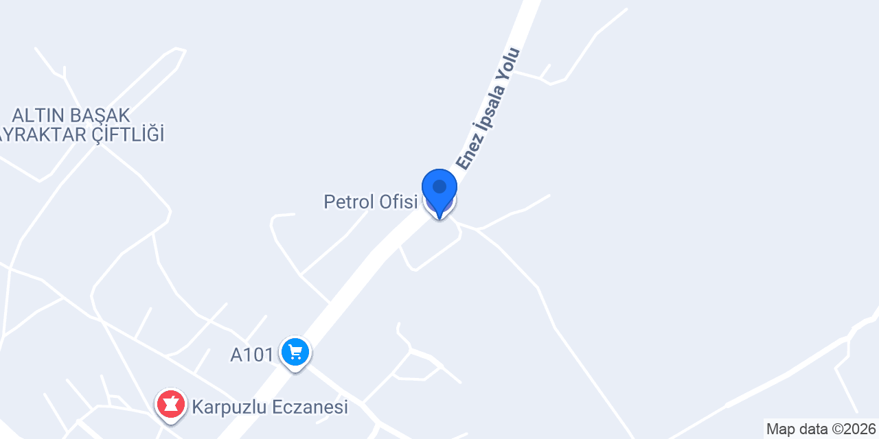Petrol Ofisi konumu