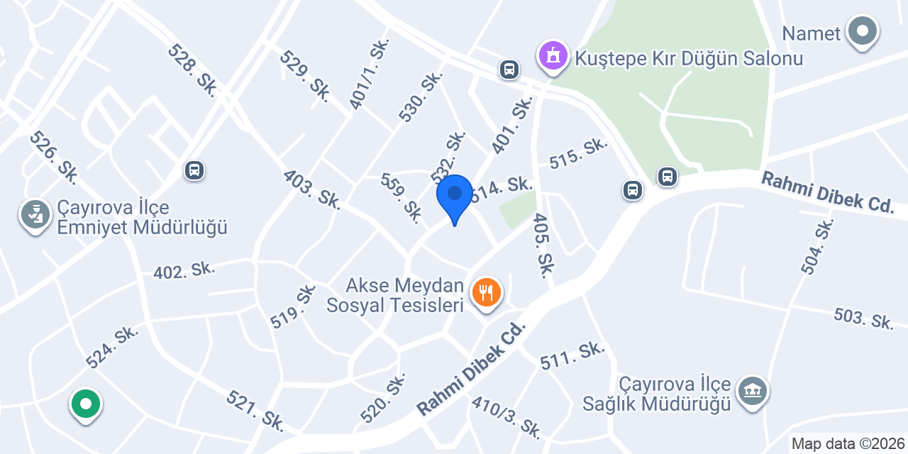 Öz antep kebapcısı konumu