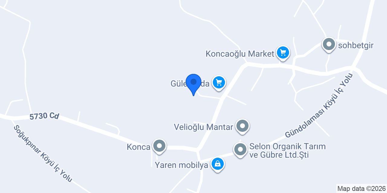 Konca sondaJ konumu