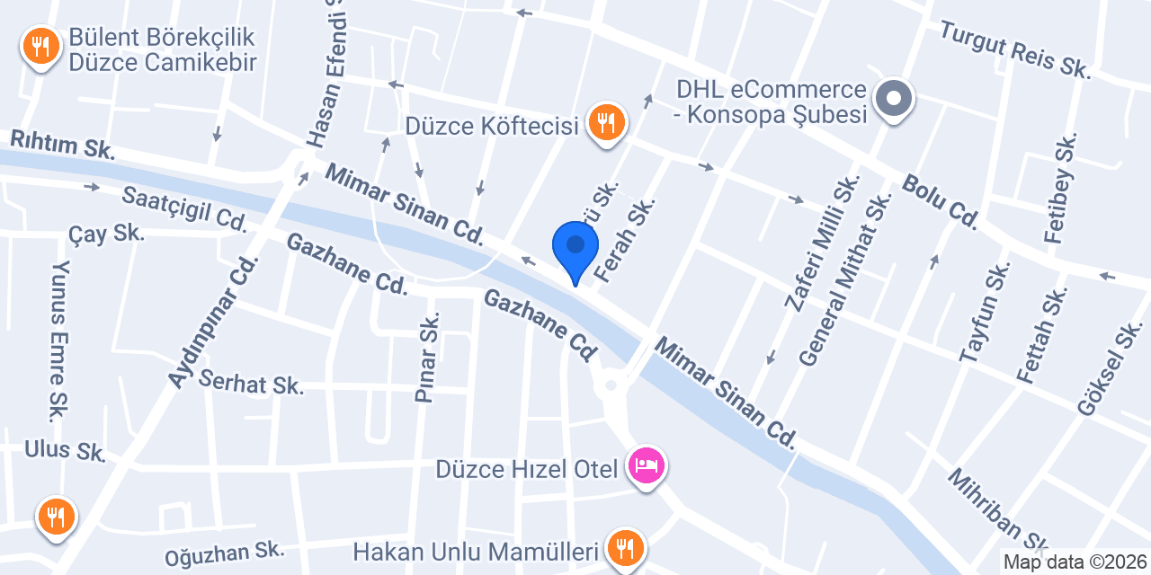 Doğa Veteriner Kliniği konumu