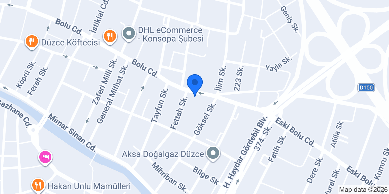 Divanev I Düzce konumu
