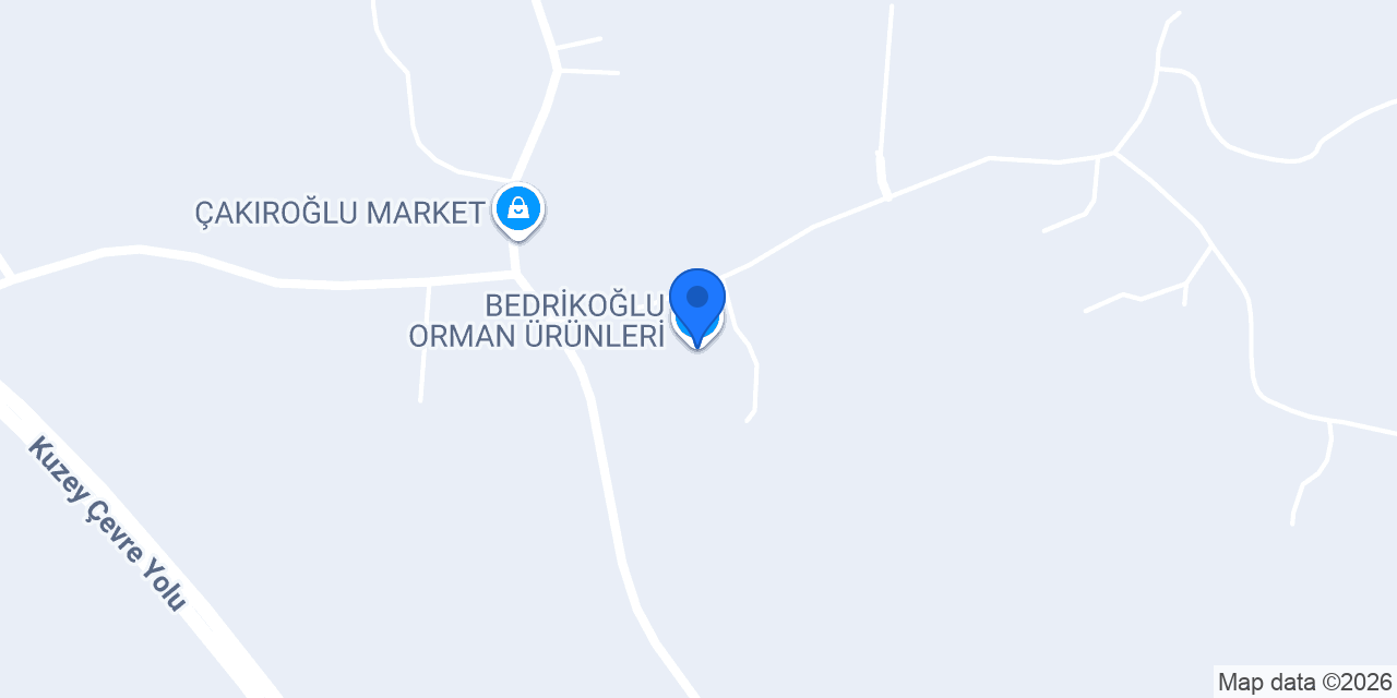 BEDRİKOĞLU ORMAN ÜRÜNLERİ konumu