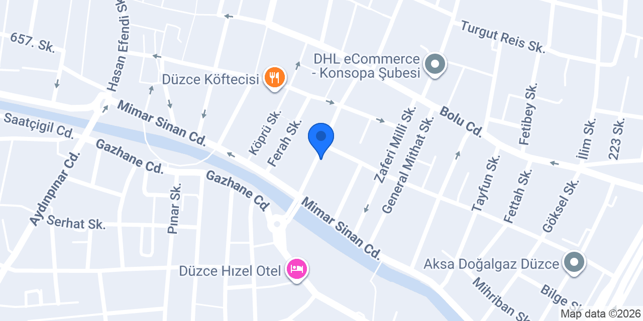 Dekostil Mobilya Mutfak konumu