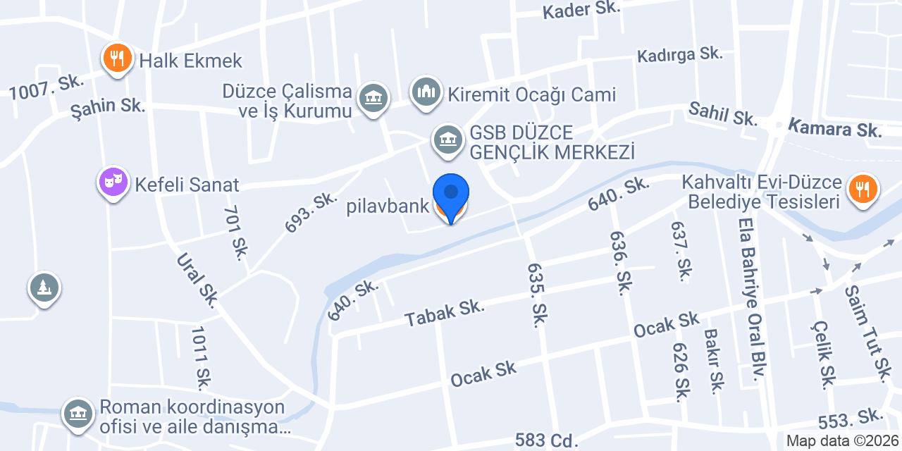 Üsttad Ciğer ve Et Ürünleri konumu