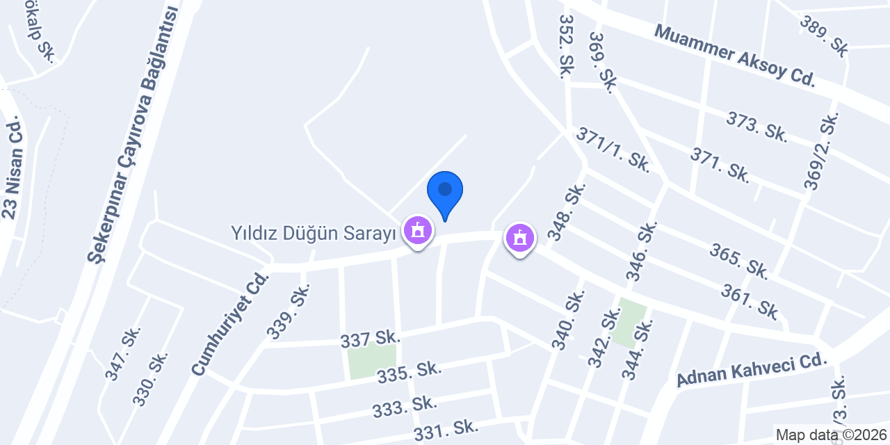 Çayırova Fuat Sezgin İlkokulu konumu