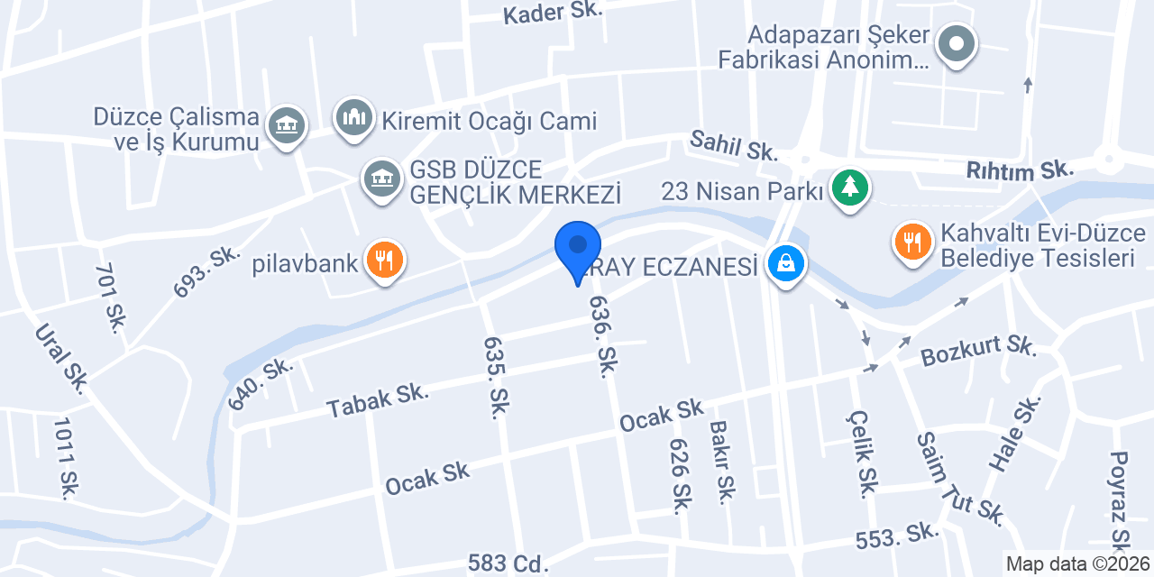 Necmi Hoşver Ortaokulu konumu