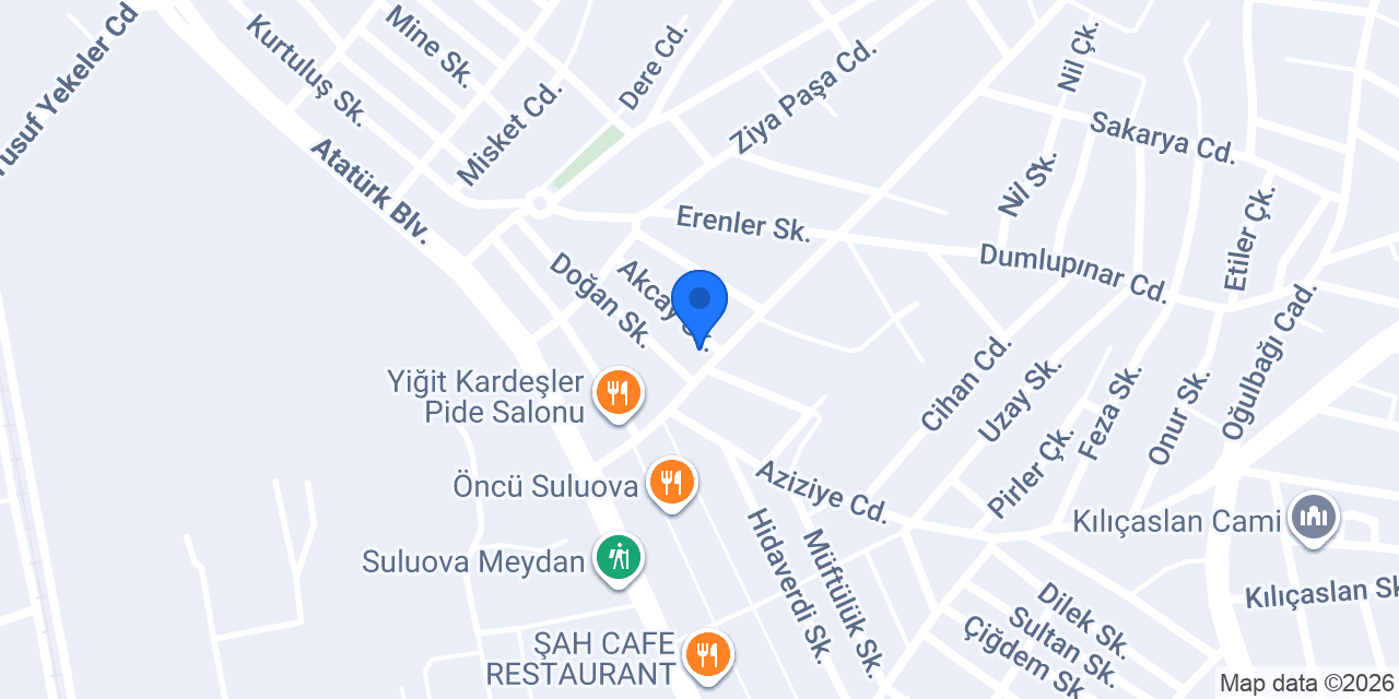 ESİLA ÇİÇEKEVİ konumu