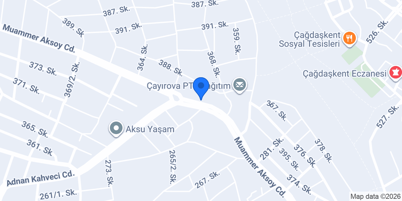 ÇAĞDAŞ KASAP konumu