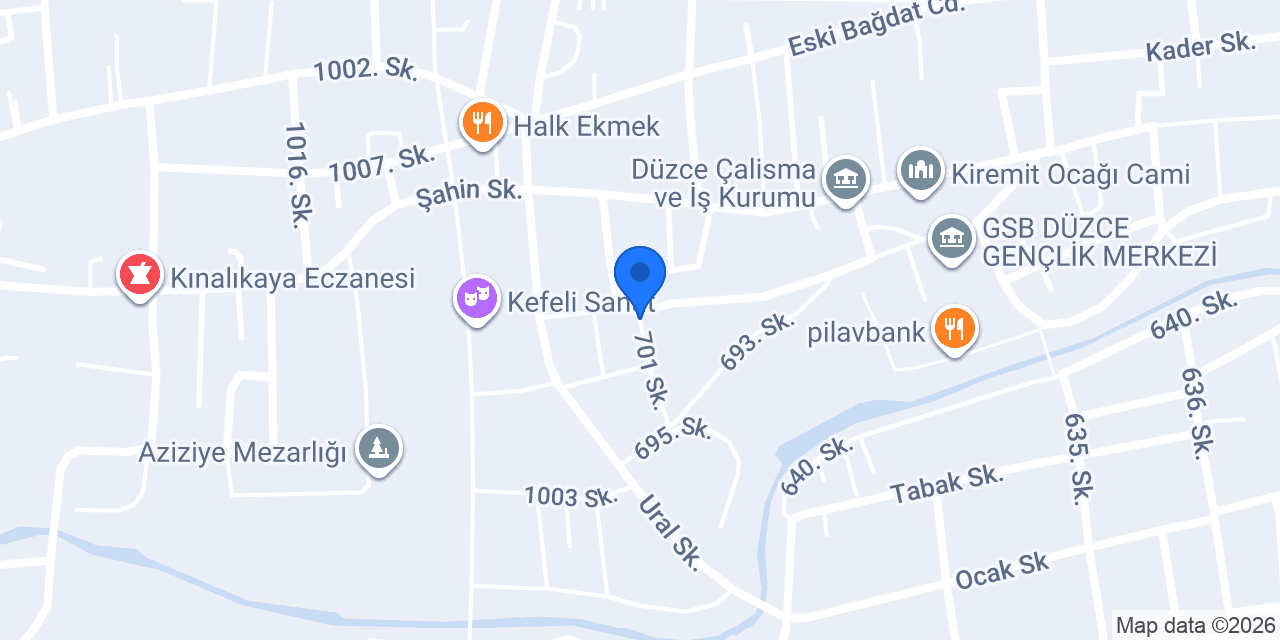 KARADENİZ OTOMOTİV konumu