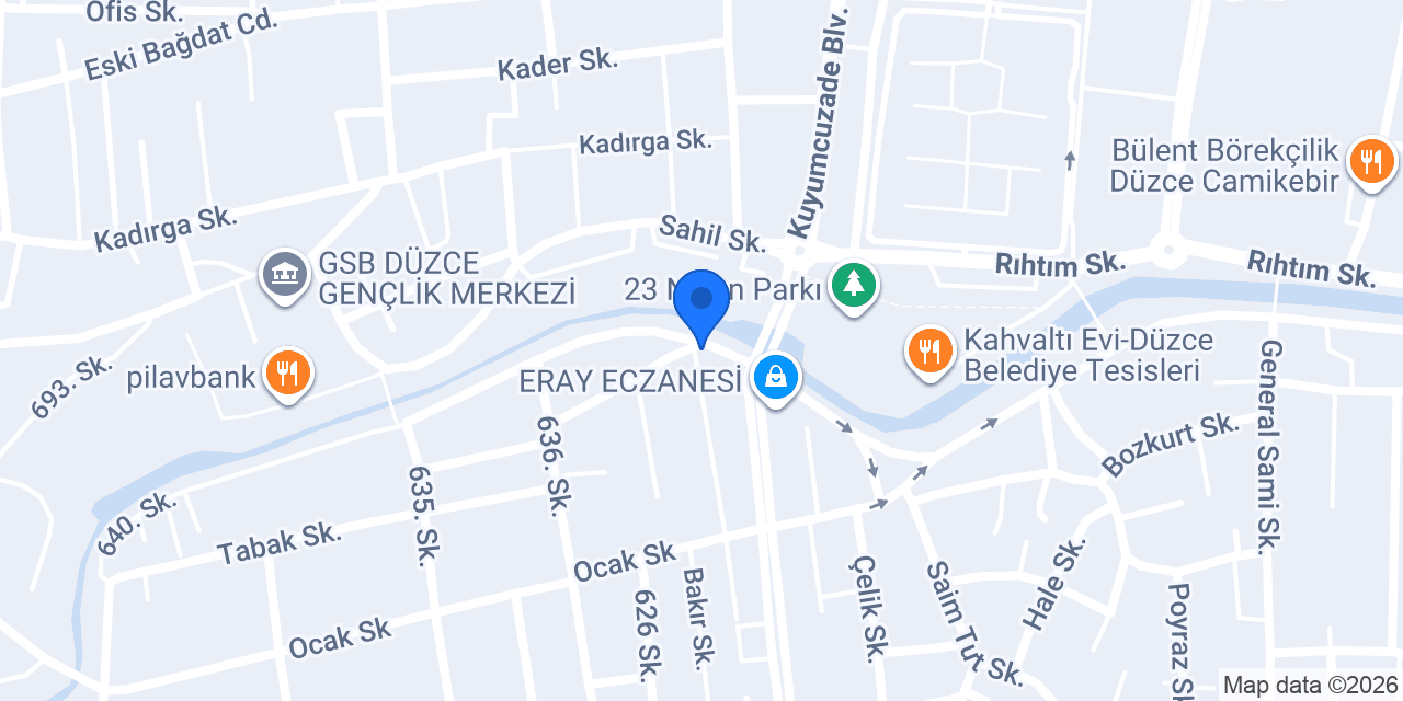Alp Eczanesi konumu