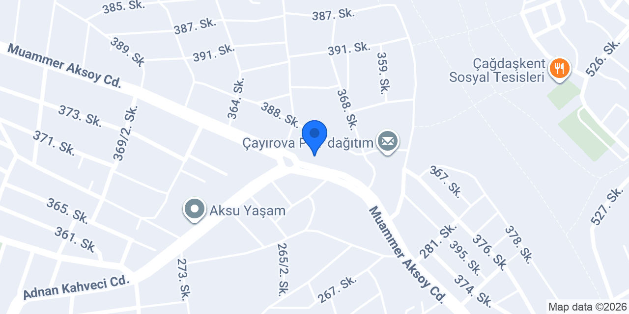 Baba & Oğul Mobilya konumu