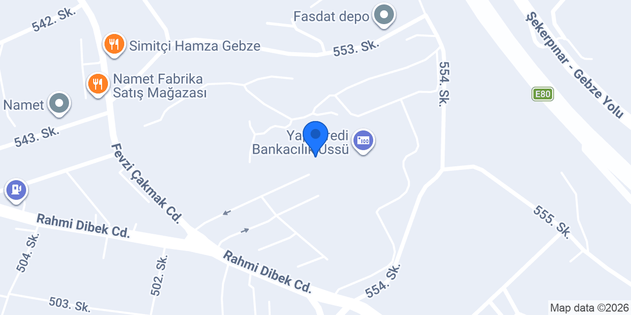 Yapı Kredi Yatırım - Kartal Şube konumu