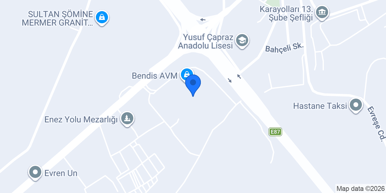 yıldırım prefabrik keşan konumu