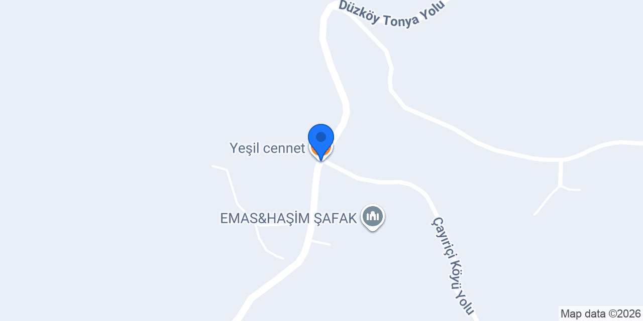 Yeşil cennet konumu