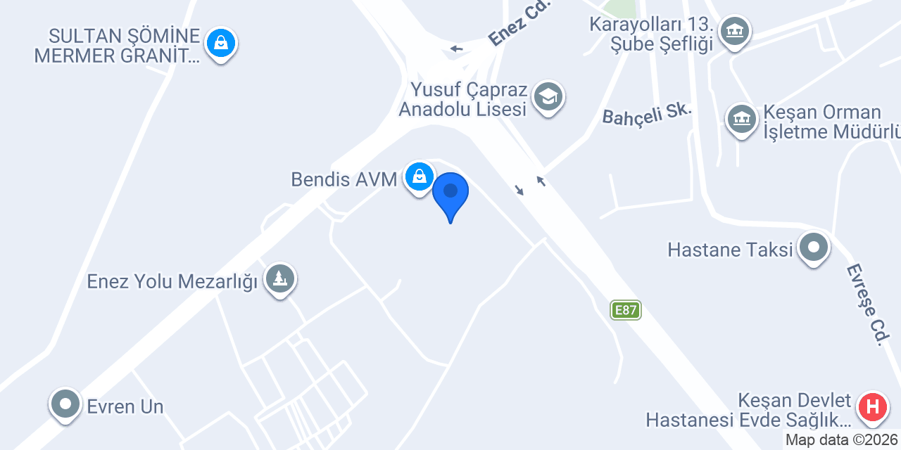 RÜDEGÜ Edirne Tava Ciğer & Et Mangal konumu