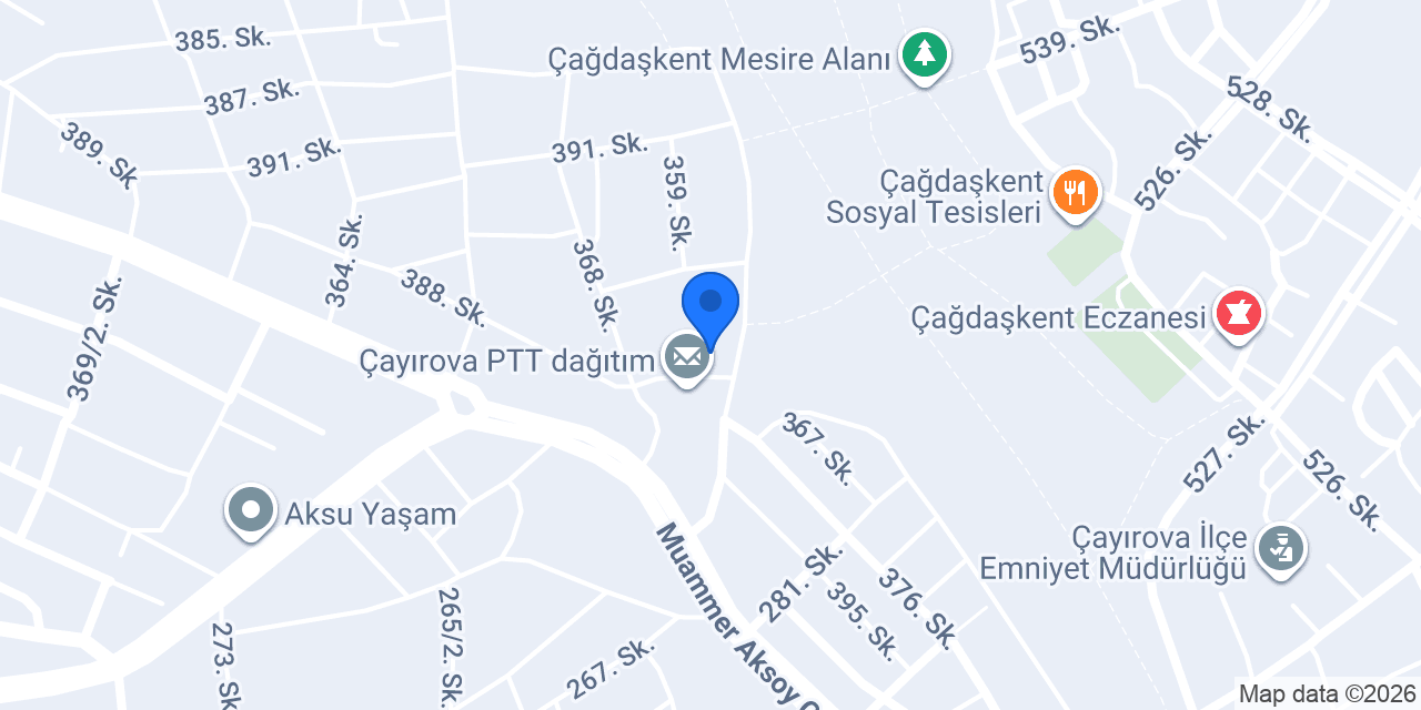Gözeksu Armatür konumu