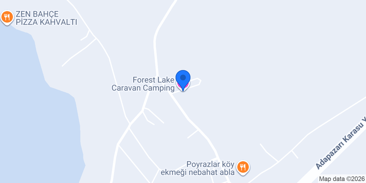 Forest Lake Caravan Camping konumu