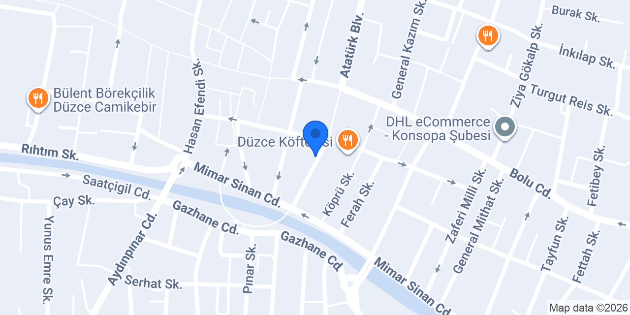 Yüksel Mobilya konumu