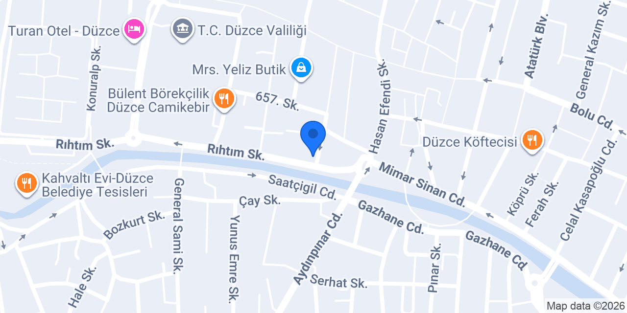 Erba-Gökmenoğlu Ticaret konumu