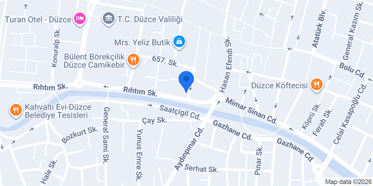 Çabuk Hukuk Bürosu konumu
