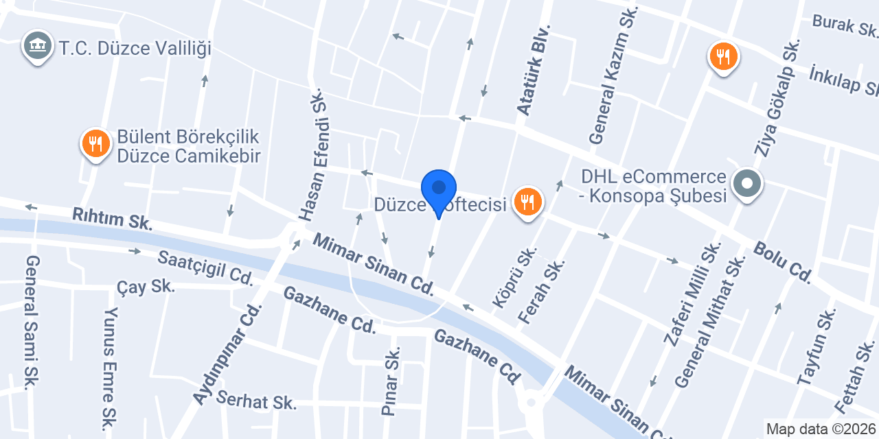Emin Mobilya ve Halı konumu