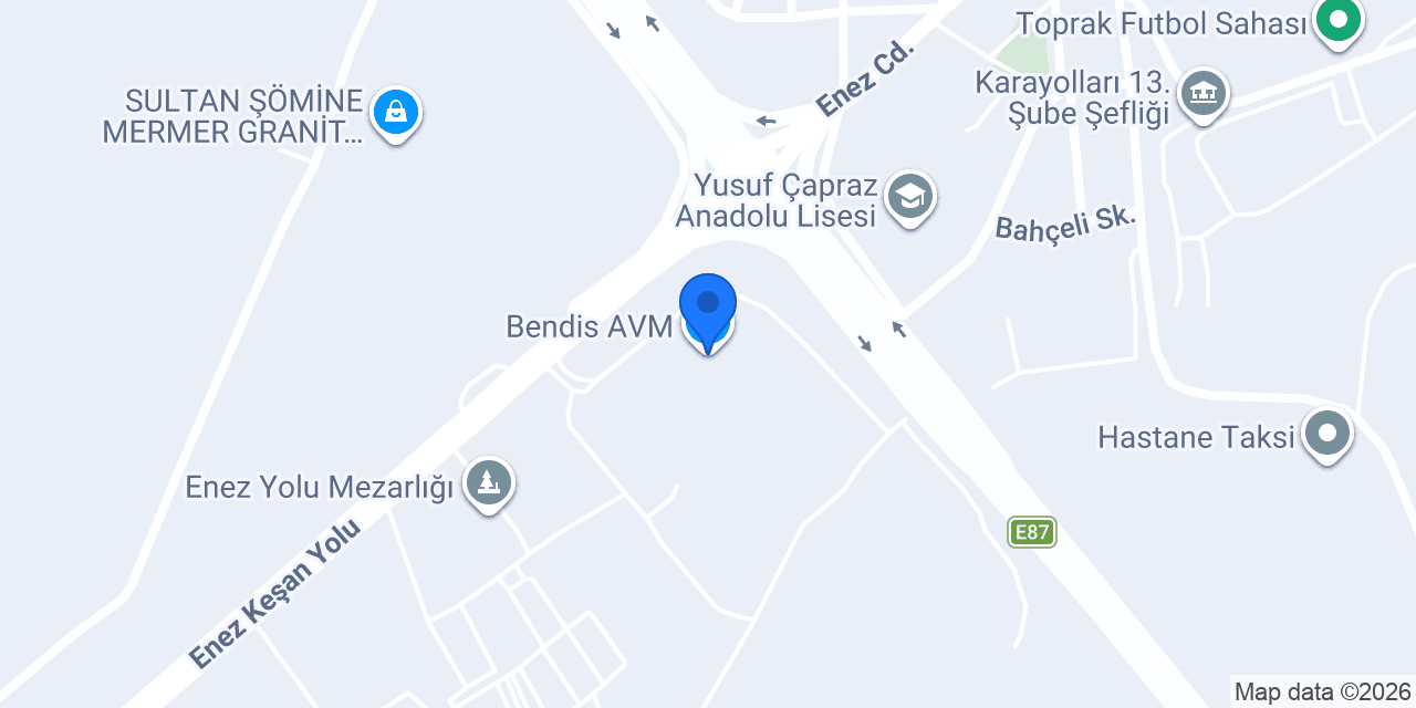 Bendis AVM konumu